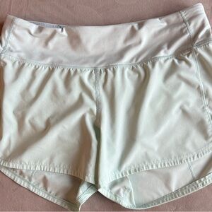 Lululemon Athletica Mint Moment Speed Up 4” Lined Shorts